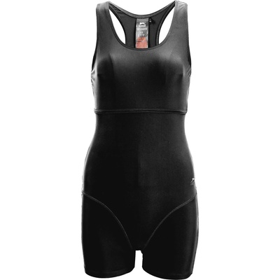 Slazenger Дамски бански костюм Slazenger LYCRA® XTRA LIFE Boyleg Swimsuit Ladies - Black