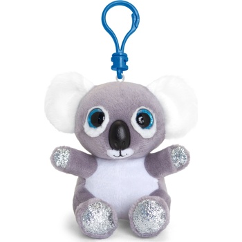 Keel Toys Плюшена играчка с клипс за раница Keel toys - Панда, 12 cm (SF6556)