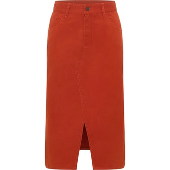 Tranquillo Дамска пола Tranquillo Women's Langer Rock mit Schlitz Skirt - Rooibos - размер 36 (EU) (113-1152-0111)