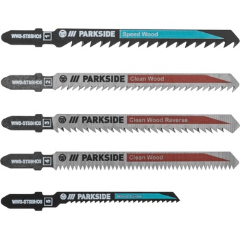 PARKSIDE Sada pilových listů PSTZ 3 A1, 5dílná kov