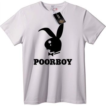 NOONEBRAND Тениска Poorboy Playboy - 3XL, Black