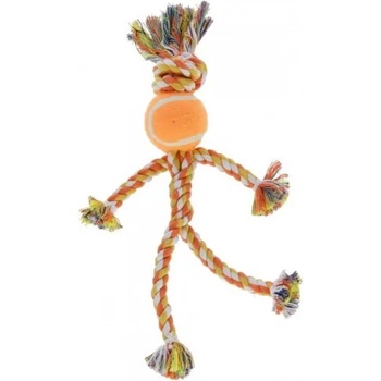 Kerbl Stick Figure Ball - Играчка за куче - Човече от въже с топка 30 см, Германия - 80797