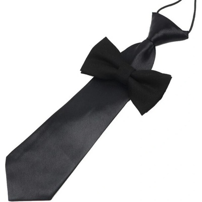 Dětský set motýlek a kravata AM236 Black