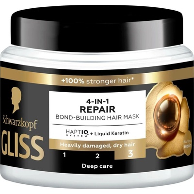 Gliss Repair 4v1 regenerační maska na vlasy 400 ml – Zbozi.Blesk.cz