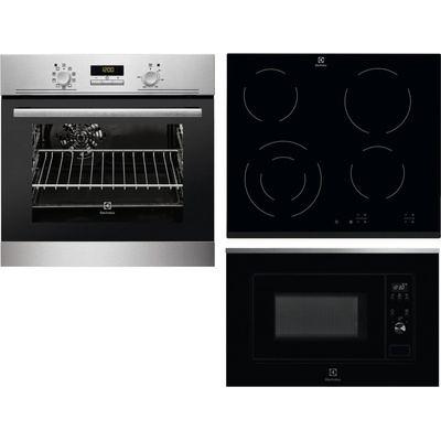 Set Electrolux EOF3H00BX + EHF6241FOK + LMS2203EMX