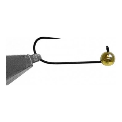 Jigovky Jigová hlava HD Barbless Gold veľ.8 0,6g 5 ks