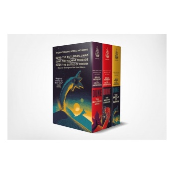 Legends of Dune Mass Market Paperback Boxed Set: The Butlerian Jihad, the Machine Crusade, the Battle of Corrin