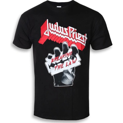 Rock off tričko metal Judas Priest Breaking The Law černá