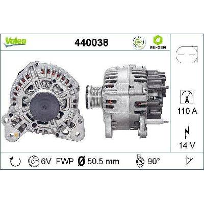 Generátor VALEO 440038