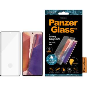 Panzer Стъклен протектор PanzerGlass за Samsung Galaxy Note 20 Antibacterial Fingerprint CaseFriendly - Черен
