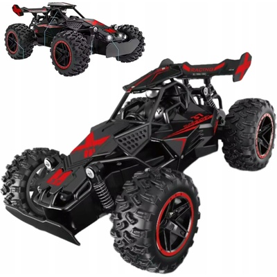 Lean Toys 28981 RC terénní auto 20 km/h, červená 1:18
