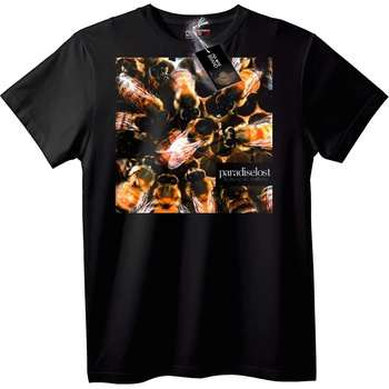 NOONEBRAND Тениска Paradise Lost Пчели - S, White