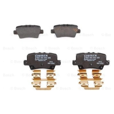 BOSCH Sada brzdových platničiek kotúčovej brzdy 0986494642