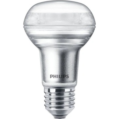 Philips LED žárovka E27 R63 4,5W 60W teplá bílá 2700K stmívatelná, reflektor 36°