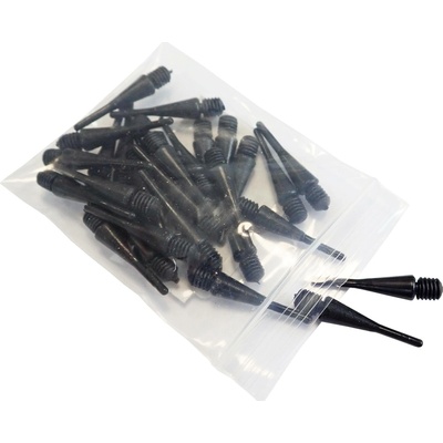 Harrows Hroty soft Micro plastové čierne 30 ks/bal 18mm