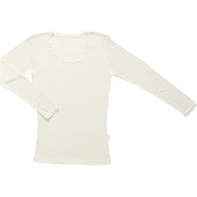 Joha Дамско мериносово термобельо Joha Women's Blouse 70402 Merino base layer - Off White - размер XL (115-2106-0215)