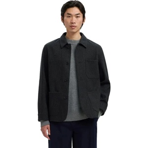 SELECTED Сако Selected Landon blazer - Grey (Grey / Pinstriped)
