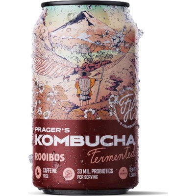 Prager's Kombucha Rooibos 12 x 330 ml