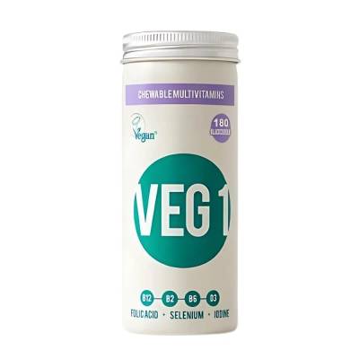 The Vegan Society VEG 1 - černý rybíz, 180 tablet