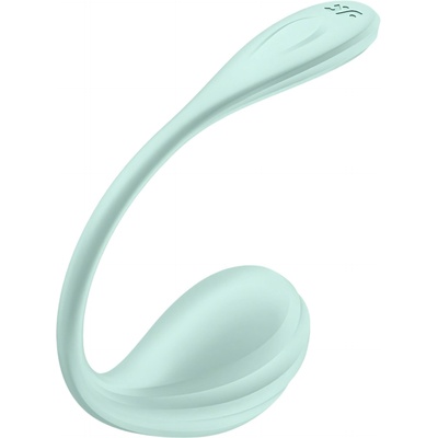 Satisfyer Smooth Petal - умен вибрационен яйце (зелено)