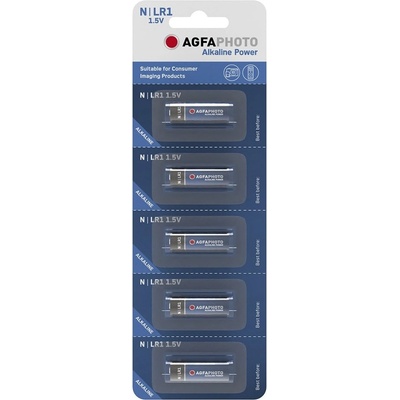 AgfaPhoto Батерия бебе agfaphoto lr1 5 броя (aplr1b5)