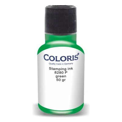 Coloris Razítková barva 8280 P zelená 50 g