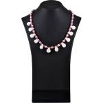 Dannyra Колие с корал, Swarovski перли и ахат Sand, sea, corals Dannyra Jewels