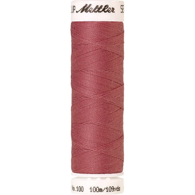 Nitě SERALON 100m na univerzální šití, polyester AMANN Mettler - více barev 6677: 0867 matná růžová