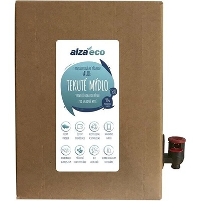 AlzaEco tekuté mydlo Aloe Antibakteriálne 5 l