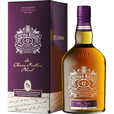 Chivas Regal Brothers Blend 40% 1 l (karton)