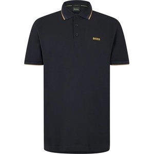 Boss Блуза с яка Boss Mens BOSS GREEN Paddy Polo Shirt with Contrast Tipping - Navy/Gold