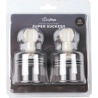 Easytoys Fetish Collection Nipple & Clit Suckers Medium 2 pcs