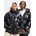 DEF Зимно широко яке в черен цвят UNISEX DEF Jacket ShinyMODEL795 SALE - , размер M
