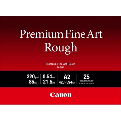 Canon Fine Art Rough 4562C005, 320 г/м2, A2, 25 бр. , мат, мастиленоструен, бял, фотографска хартия (4562C005)