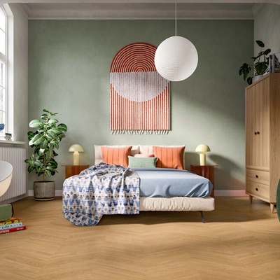 Egger Ламиниран паркет EGGER NatureSense EL291F Kingsize Honey Skanderborg Oak 8mm- AC4/32 (EL291F)