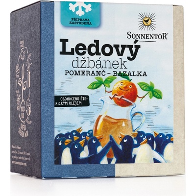Sonnentor Ledový džbánek pomeranč bazalka Bio 16 x 2,5 g