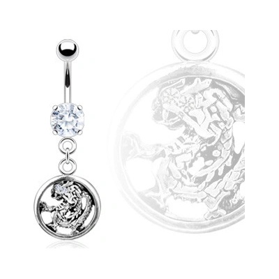Marre piercing do pupíku drak HWNSC2267