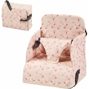 Nattou Сгъваема повдигаща седалка за хранене Nattou - Foody, Pink with Petals (158015) - baby