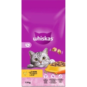 Whiskas Junior s kuřecím masem 1,9 kg