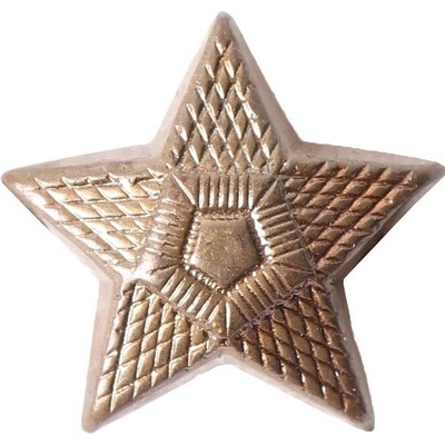 Odznak AČR hodnost hvězda bronzová malá 16mm