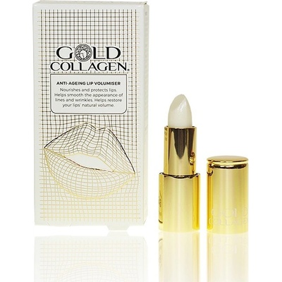 Minerva Gold Collagen Lip Volumiser balzam na pery 4 g