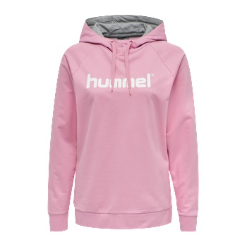 Hummel Суитшърт с качулка Hummel GO COTTON LOGO HOODIE WOMAN 203517-3257 Размер XS