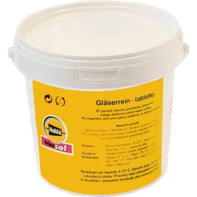 GLASERREIN Mycí tablety skla 600g