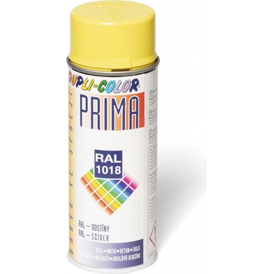 PRIMA sprej 400 ml žlutá zinková lesklá