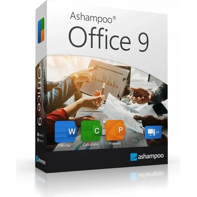 Ashampoo Office 9 anglická elektronická licence 5 zařízení trvalá ASOFF9