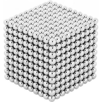 Malatec Neocube 3mm 1000 magnetov krabička strieborná 9451