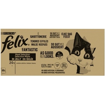 Felix Fantastic mixovaný výběr v želé 80 x 85 g