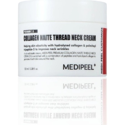 MEDI-PEEL- Anti-age liftingový krém na krk a dekolt Premium Naite Thread neck cream 100 ml – Zboží Dáma