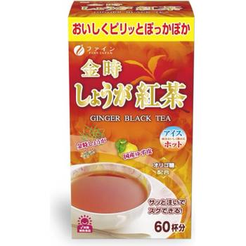 Fine Japan Черен чай с джинджифил и юзу 60 сашета | Fine Japan (006164 (000065) FJ)