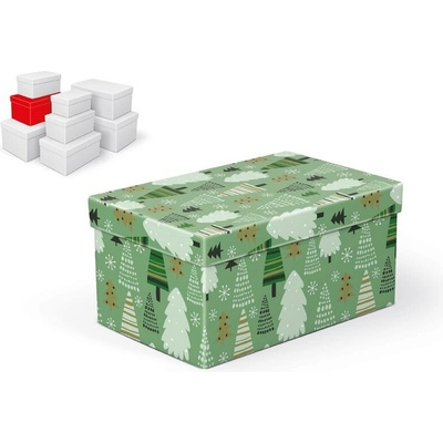 MFP Paper Krabice dárková vánoční B-V006-D 22x14x11cm